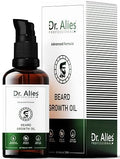 D.r. Alies -  Beard Growth Oil | Natural Blend With Castor, Almond & Vitamin E Oil | Stimulates Thicker,  | For Men | 30 Ml